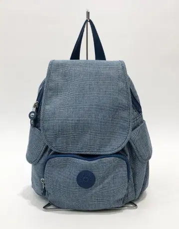 Kipling CITY PACK MINI 데님 캔버스 백팩