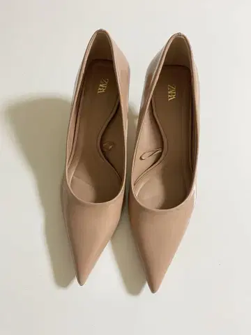 자라 베이지 하이힐, 24cm