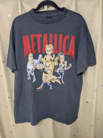 METALLICA SNAKE 메탈리카 밴딩 티셔츠