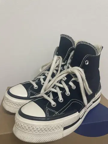 컨버스 CT70 PLUS BLACK HI CUT 하이컷 통굽