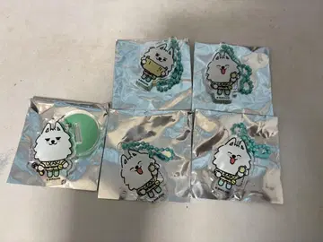 용몬 POPUP 가챠가챠 키링 5개 세트