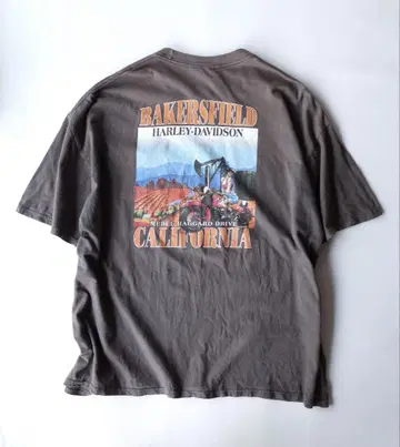 HARLEY DAVIDSON 할리데이비슨 티셔츠 핀업걸