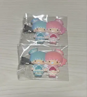 산리오 세일러 카라 디자인 시크릿 마에가미 클립 리틀트윈스타