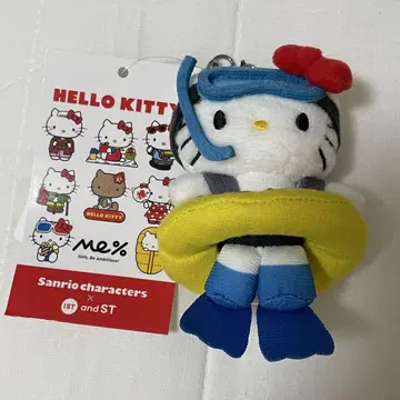 산리오 키티 롤리스팜 키링 스노클 Me%