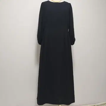 SOIR BENIR 도쿄 소와르 9호 블랙 포멀 롱 원피스