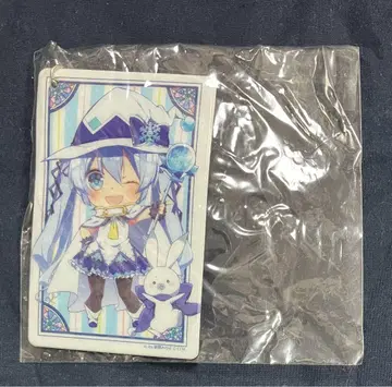 유키 미쿠 스카이 타운 SnowMiku PVC 패스 케이스