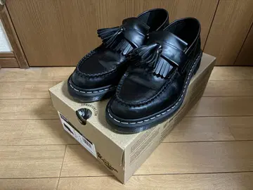 Dr. Martens ADRIAN 화이트 스티치 로퍼
