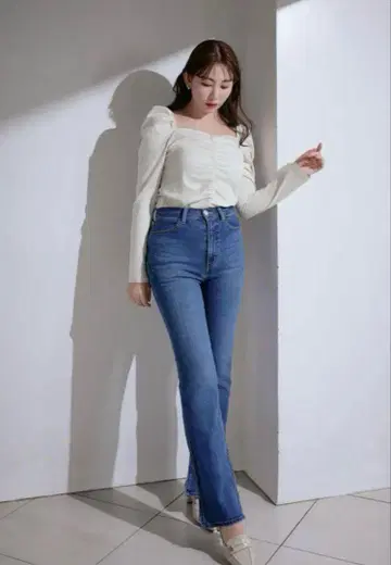 Herlipto NewYork High-Waisted Jeans 데님