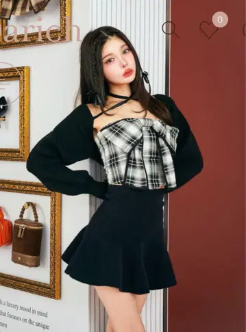 Darich 빅 리본 앙상블 블랙