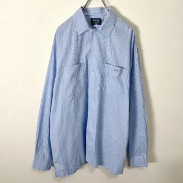 coen PENNEYS (페니스) 별주 스트라이프 레귤러 카라 셔츠 L