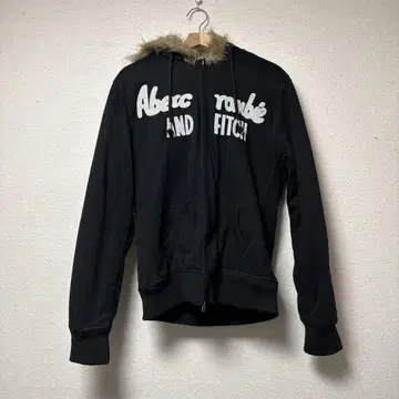 Abercrombie & Fitch 아베크롬비 퍼 더블 지퍼 후드티