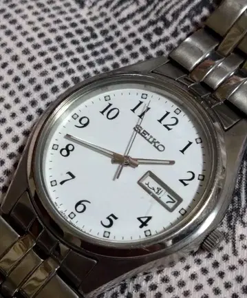 D6338 세이코 남성용 쿼츠 새상품 배터리