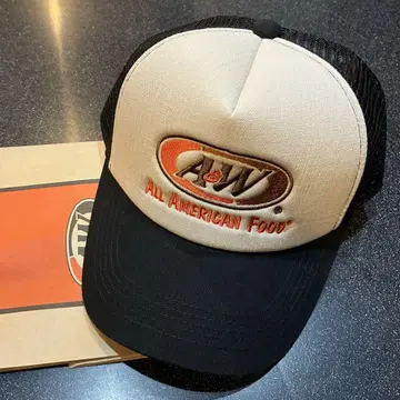 A&W 메쉬 로고 캡 블랙 [정품]