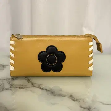 MARY QUANT 스티치 레티지 파우치 W