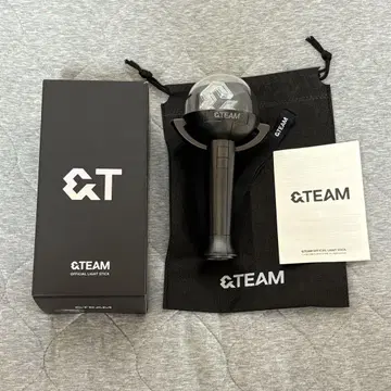 &TEAM 응원봉 공식 박스 있음