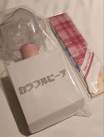컬러풀 피치 파라피치 카라피치 파라다이스 응원봉 리본 스카프