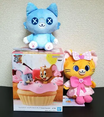 톰과 제리 빅 소프트 비닐 피규어 Sweet Cupcake 봉제 인형
