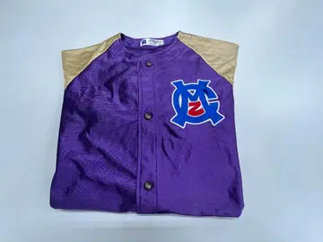 모모쿠로 베이스볼 셔츠 유니폼 타카시 레니 레니짱 보라색