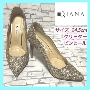다이애나 DIANA] 글리터 여성용 펌프스 힐 24.5cm