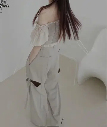 fiction tokyo 2way 슬리브 가슴 포켓 탑