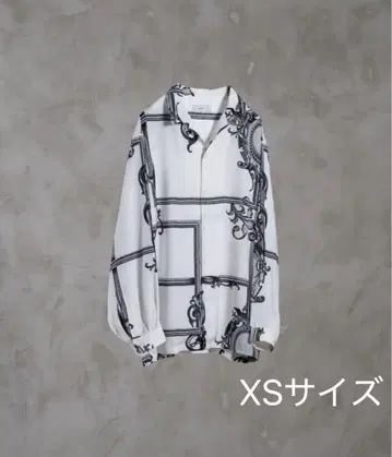 ADERE 돌먼 슬리브 오픈 카라 셔츠