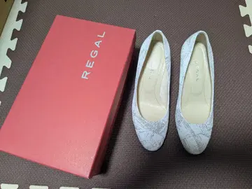 REGAL 엘레강트 펌프스 화이트