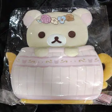 코리락쿠마 봉제 인형 벽걸이 포켓 C상 택 포함 제일복권