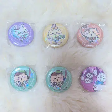 치이카와 마지카루 홀로그램 캔뱃지 토끼 모몽가