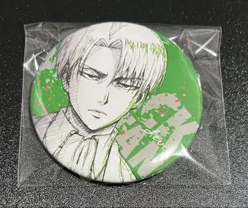 진격의 거인 WIT STUDIO 캔뱃지 리바이 병장