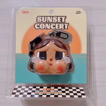 POPMART 크라이 베이비 Sunset Concert 이어폰 케이스