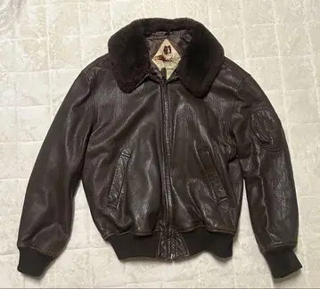 빈티지 가죽 자켓 Vintage leather blouson