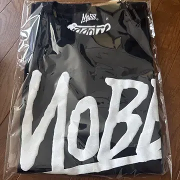 MOBB 모브 오리지널 로고 티셔츠 블랙 M 사이즈