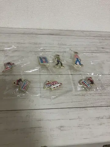 미개봉 월리를 찾아라 핀 배지 컬렉션 전 7종 가챠