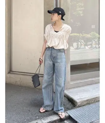 언그리드 스트레이트 데님