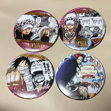 트라팔가 로우 루피 원피스 HEROES 캔뱃지 샹크스
