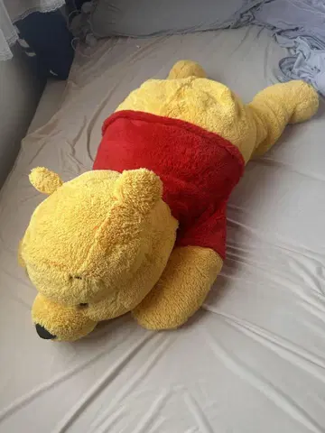 디즈니랜드 곰돌이 푸 봉제 인형 특대형