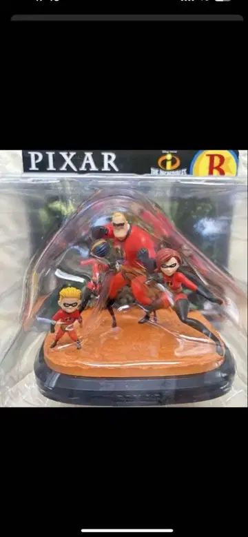PIXAR 인크레더블 패밀리 피규어