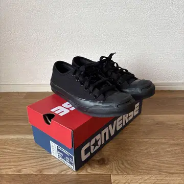 CONVERSE 잭 파셀 블랙 스니커즈