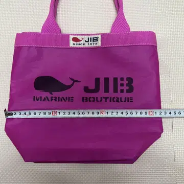 JIB 핑크 토트백 고래 S 사이즈