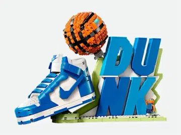 레고 LEGO 나이키 Nike Dunk LEGO Set 43008 콜라보