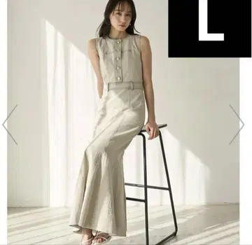 스나이델 SNIDEL 데님 머메이드 원피스