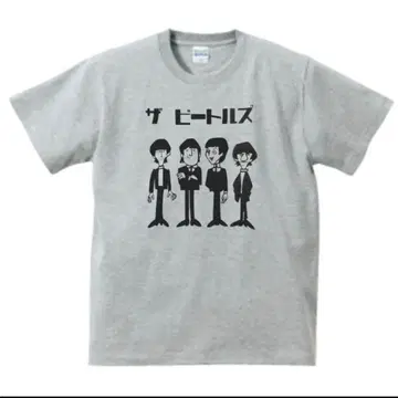 비틀즈 티셔츠 일본어 새상품 XL 카타카나