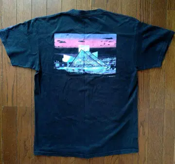 90s 흑먹색 티셔츠 L