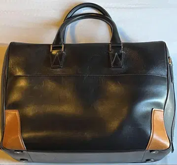 J.M.WESTON GRANDANGLE 비즈니스 백 블랙 boxcalf