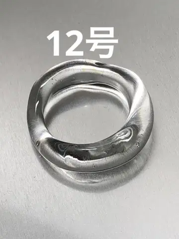192 시원한 유리 반지 12호