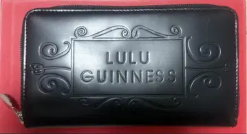Lulu Guinness 블랙 장지갑 미사용