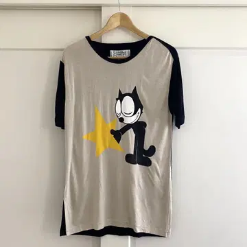 Castelbajac Felix the Cat 프린트 티셔츠 새상품급