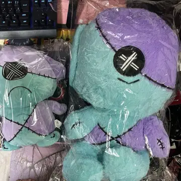 NieR ONE 군 봉제 인형 & 봉제 인형 백팩 세트 미사용