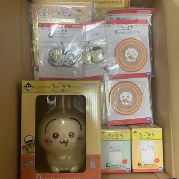 제일복권 치이카와 (먼작귀) 모두 함께 라면 정리