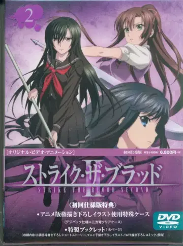 애니메이션 DVD OVA 스트라이크 더 브래드 II Vol.2